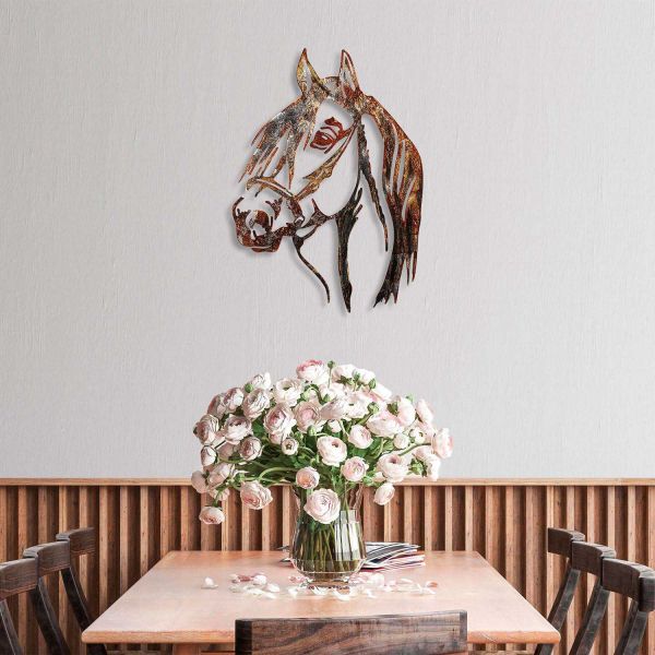 Décoration murale en métal Animal - 6