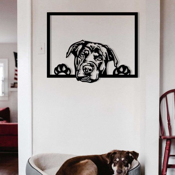Décoration murale en métal Animal - HANAH HOME