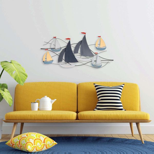 Décoration murale en métal Boat - 43,90