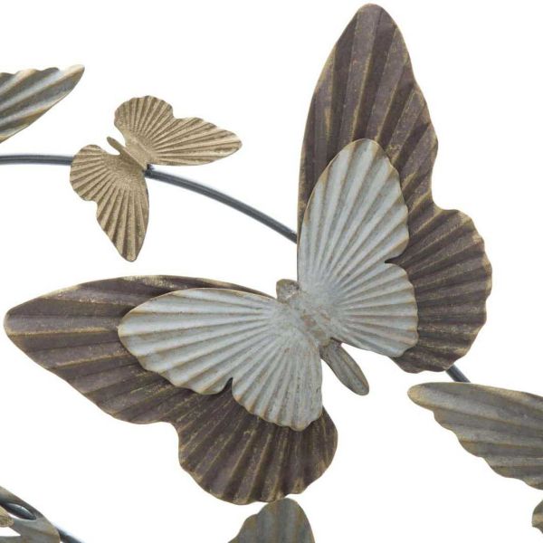 Décoration murale en métal Butterfly smart 118 x 3 x 52 cm - 84,90