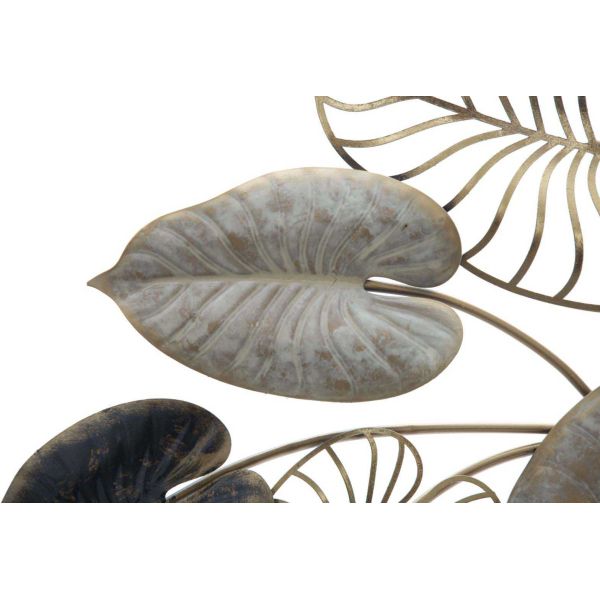 Décoration murale en métal Century 13 x 4.5 x 61 cm - 85,90