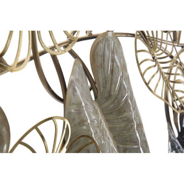 Décoration murale en métal Century 13 x 4.5 x 61 cm - 5