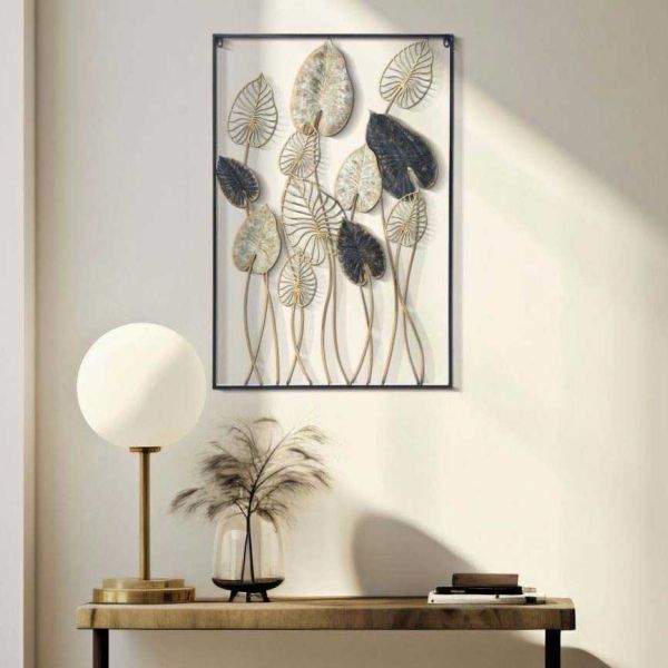 Décoration murale en métal Century 66 x 4.5 x 100 cm - MAURO FERRETTI