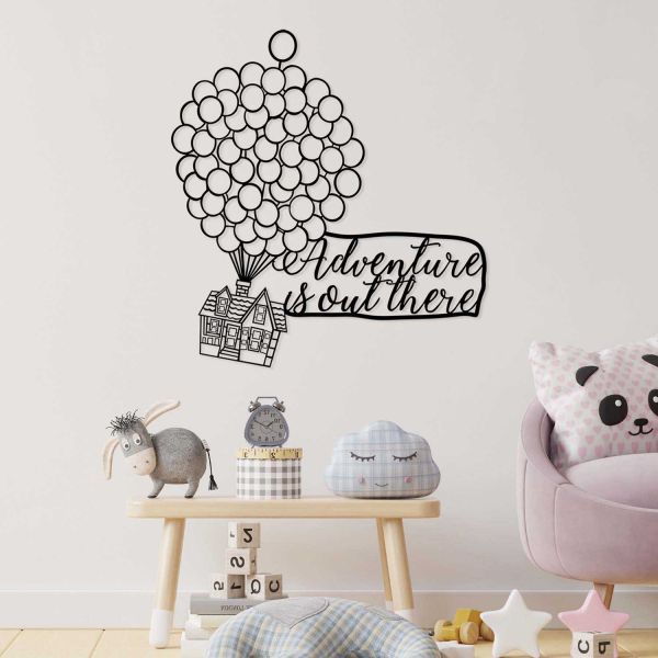 Decoration murale en métal Citation - HANAH HOME