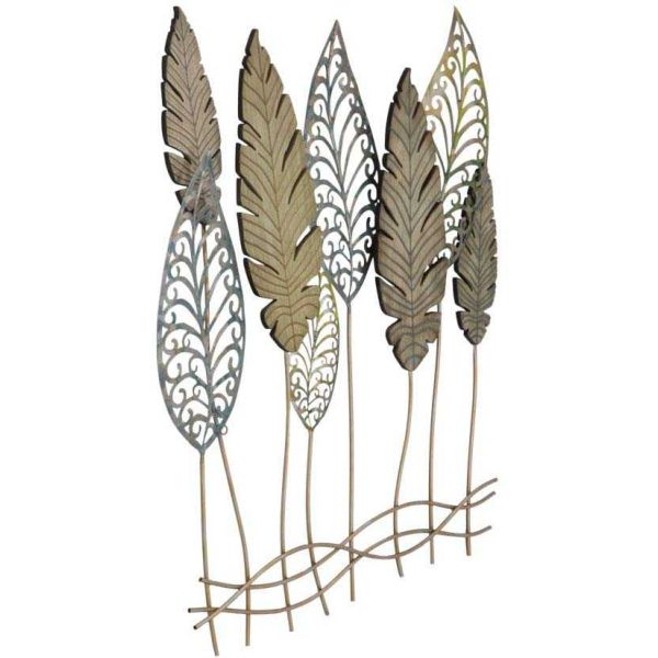 Décoration murale en métal Fogue 75 x 2.5 x 87 cm - 66,90