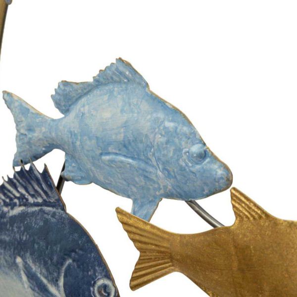 Décoration murale en métal Marine 77 x 5 x 63 cm - 5