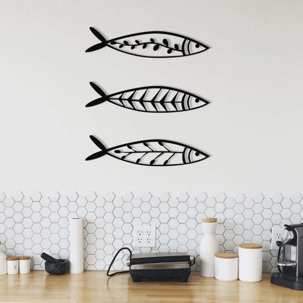 Décoration murale en métal - Mer - 5