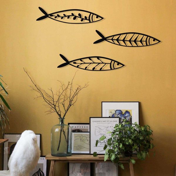 Décoration murale en métal - Mer - 6
