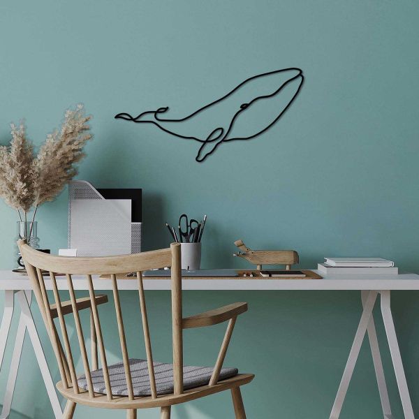 Décoration murale en métal - Mer - HANAH HOME