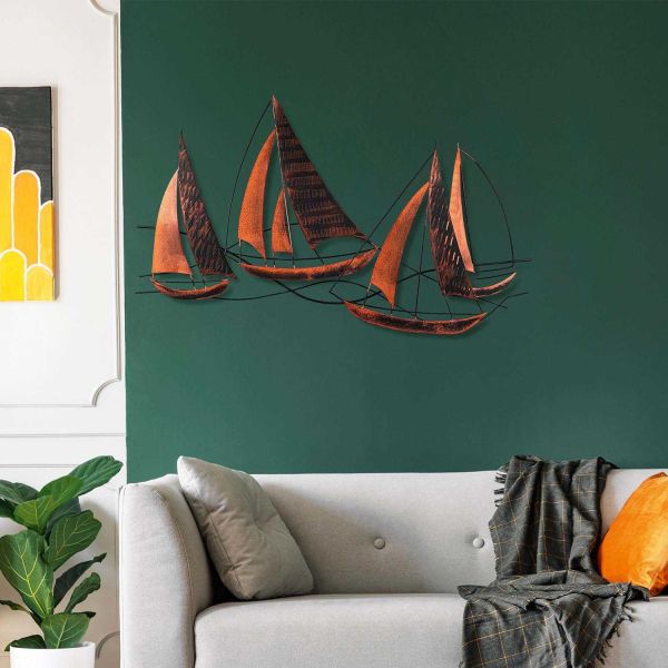 Décoration murale en métal - Mer - 7