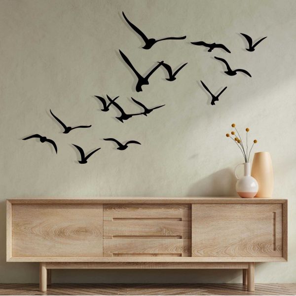 Décoration murale en métal Migration - HANAH HOME
