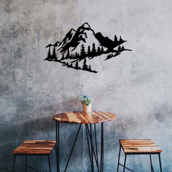 Décoration murale en métal - 34,90