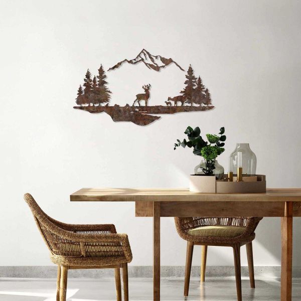 Décoration murale en métal - 36,90