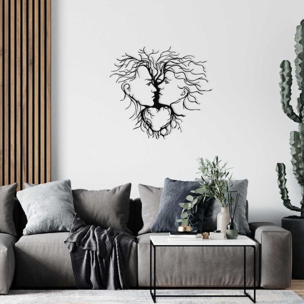 Décoration murale en métal Nature - HANAH HOME