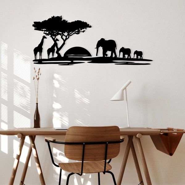 Décoration murale en métal Nature - 21,90