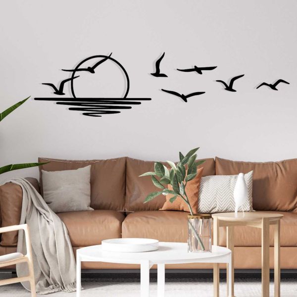 Décoration murale en métal Nature - HANAH HOME