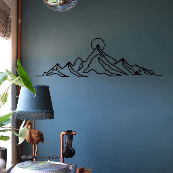 Décoration murale en métal Nature - HANAH HOME