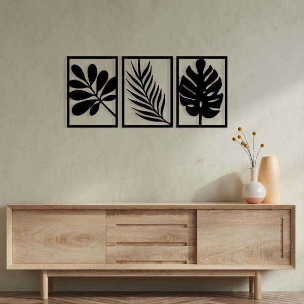 Décoration murale en métal Nature - HANAH HOME