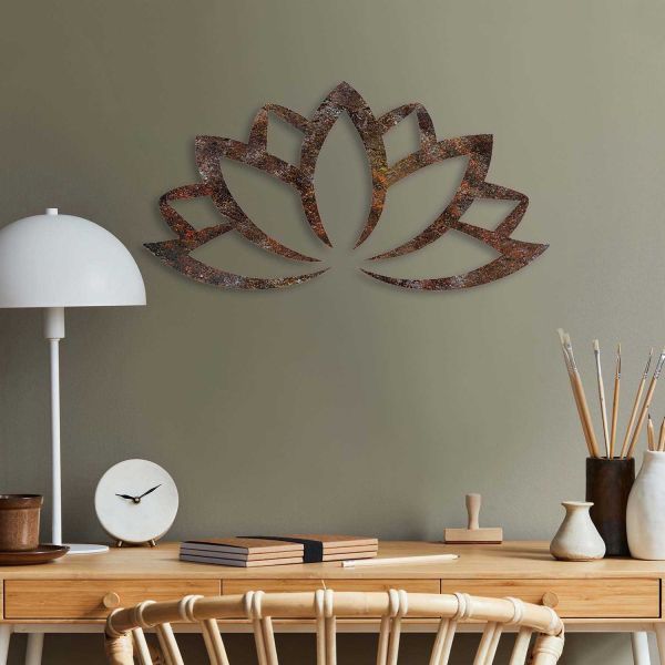 Décoration murale en métal Nature - HANAH HOME