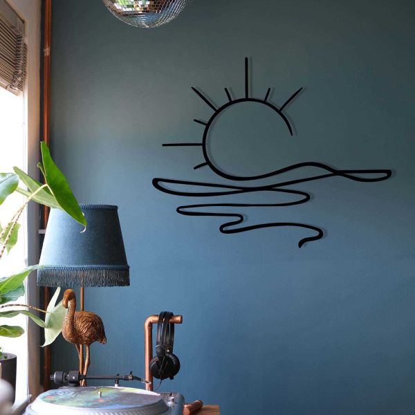 Décoration murale en métal Nature - HANAH HOME