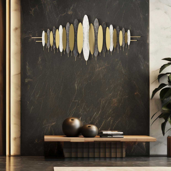 Décoration murale en métal Oligram 149 x 5 x 70 cm - MAURO FERRETTI