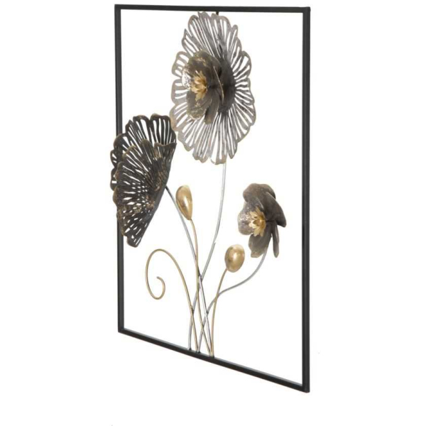 Décoration murale en métal Panel square 50 x 5.5 x 50 cm - 5