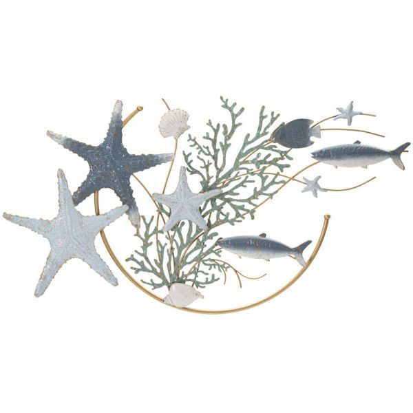 Décoration murale en métal Sea star 95.3 x 5 x 53.3 cm
