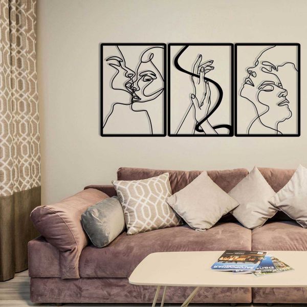 Décoration murale en métal - HANAH HOME