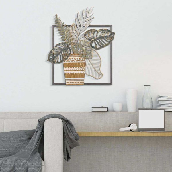 Décoration murale en métal  Vaso 54 x 6.4 x 62.9 cm - MAURO FERRETTI