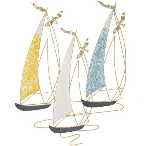 Décoration murale en métal Vela