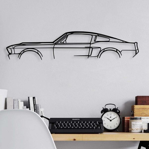 Décoration murale en métal Voiture - 21,90