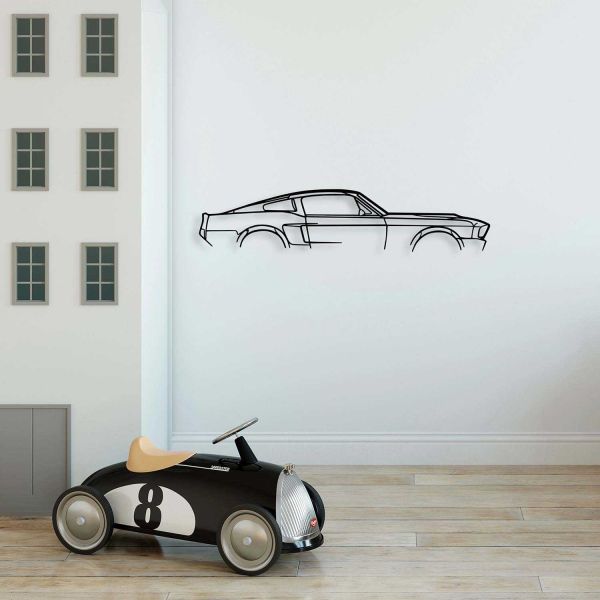 Décoration murale en métal Voiture - 5