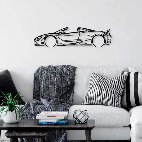 Décoration murale en métal Voiture - HANAH HOME