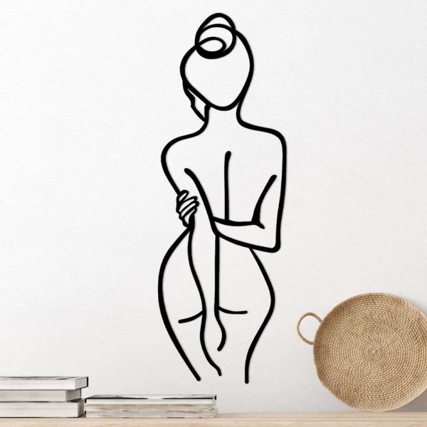 Décoration murale en métal Woman - 22,90