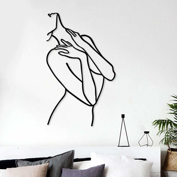 Décoration murale en métal Woman - 45,90
