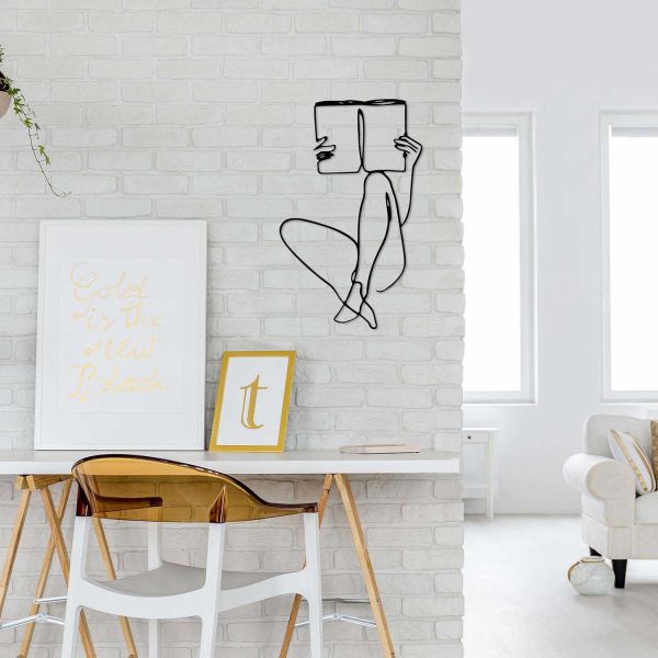 Décoration murale en métal Woman - 35,90