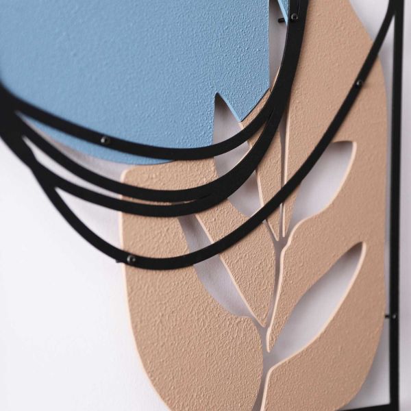 Décoration murale en métal coloré - 34,90