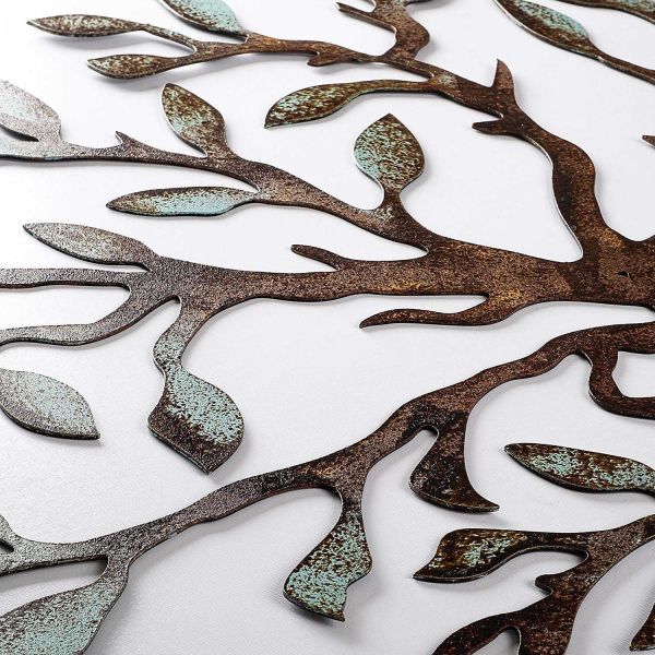 Décoration murale en métal coloré - 45,90