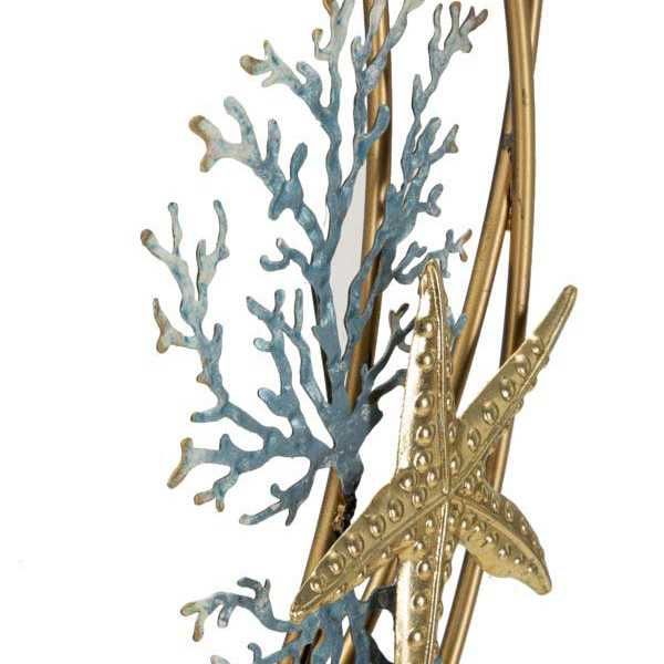 Décoration murale en métal et mdf Dory 61 x 5 x 86 cm - 5