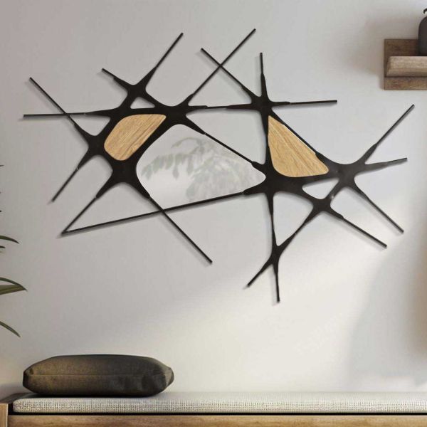 Décoration murale avec miroir Absy 114 x 2 x 80 cm - MAURO FERRETTI