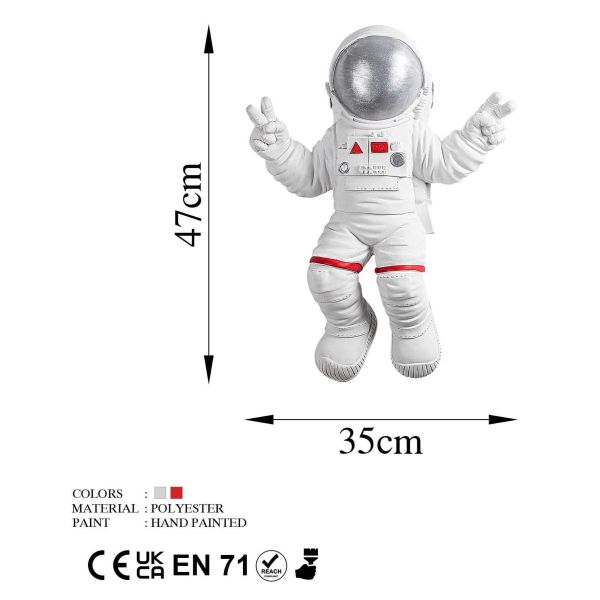 Décoration murale en polyester Astronaute - ASI-0380