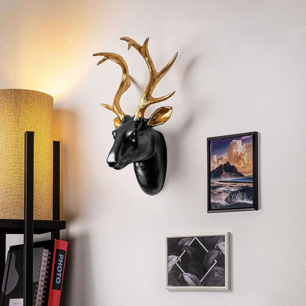 Décoration murale en polyester buste de cerf - 69,90