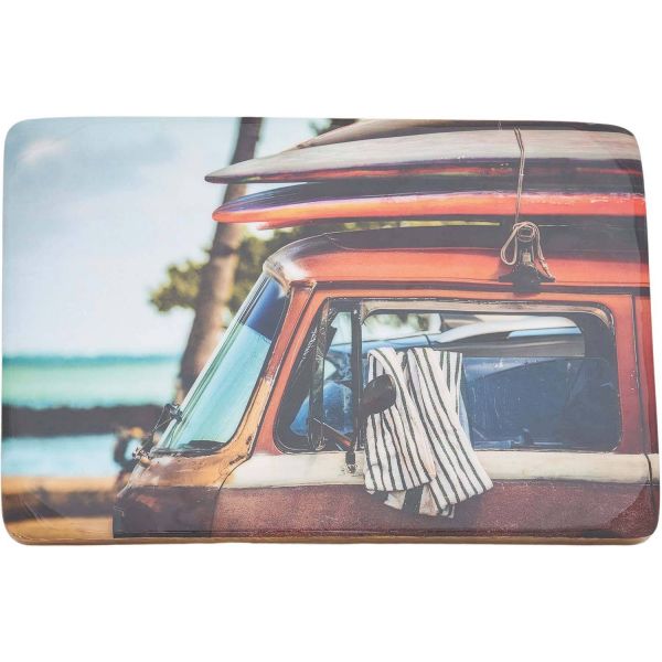 Décoration murale ou à poser en bois émaillé Surf - 29,90