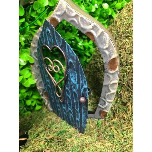 Décoration porte en métal Fairy door - FOU-0158