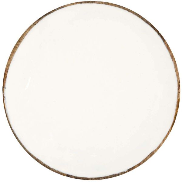 Dessous d'assiette en manguier Black Forest