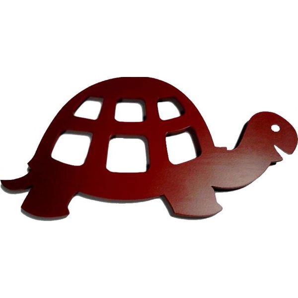 Dessous de plat en acier tortue