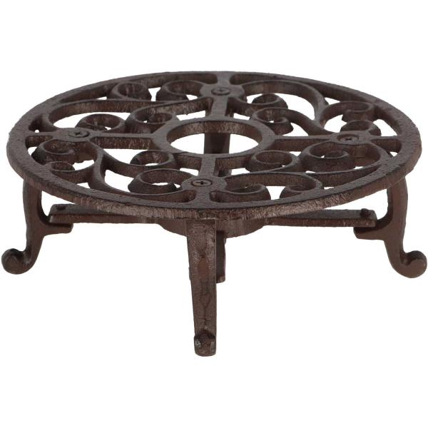 Dessous de plat chauffe-plat en fonte