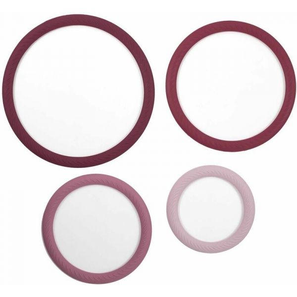 Dessous de plat modulable 4 anneaux en silicone - CMP-2788
