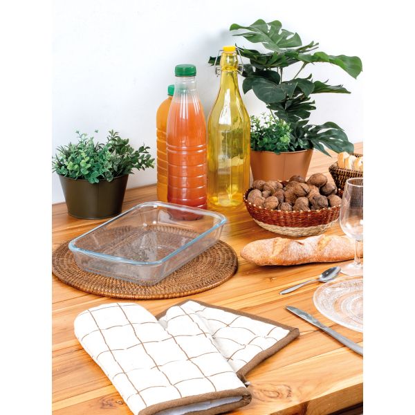 Dessous de plat en rotin antique - AUBRY GASPARD