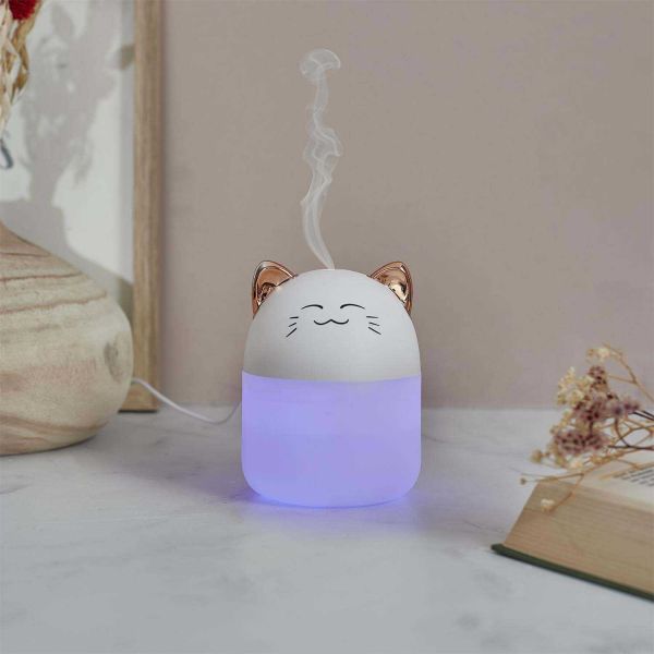 Diffuseur d'ambiance à LED Chat - 8